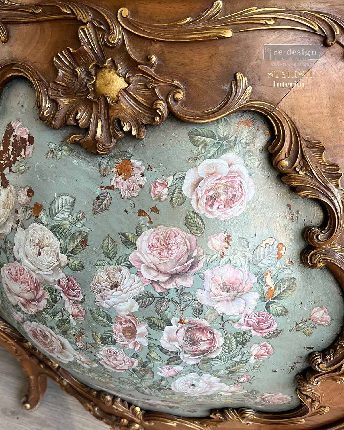 Redesign Decor Transfers – "Blush Blossoms" 21,5x28 cm 3 fogli