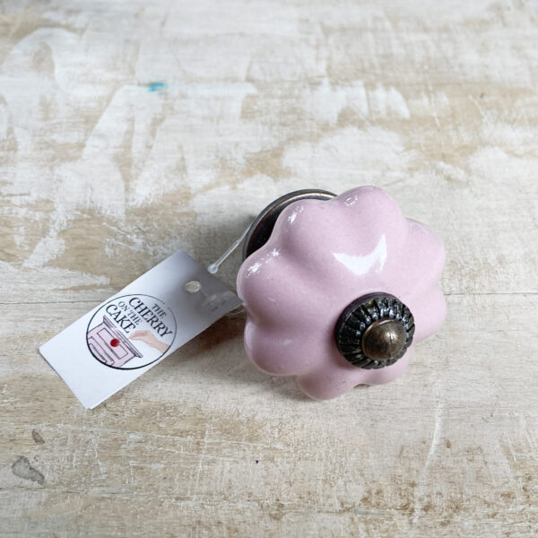 Pomello in ceramica “Liberty Antique Pink”