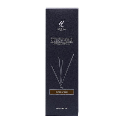 Profumatore “Black Wood” Diffusore a bastoncino, Hypno Casa, 100 ml