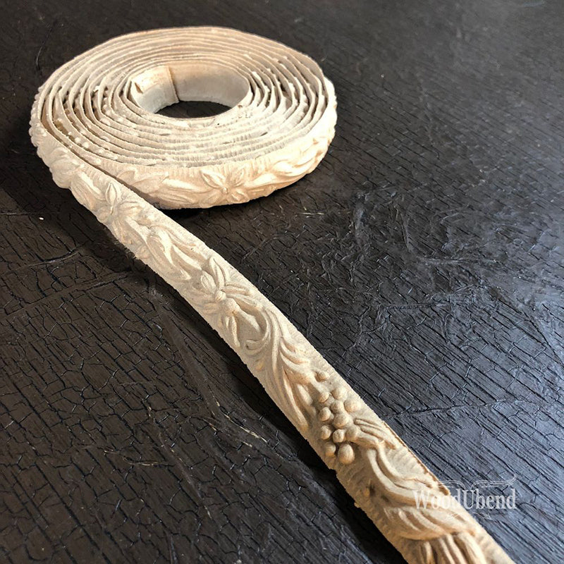 Fregio Decorativo "Cordone Grappolo d'Uva", WoodUbend
