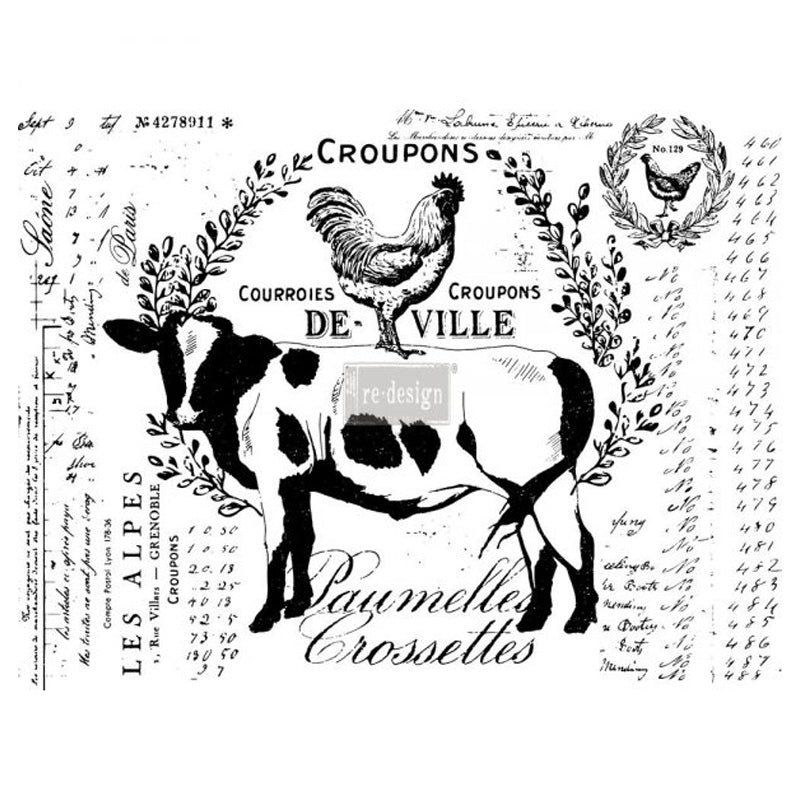 Redesign Decor Transfers "FARM DELIGHTS" 56 x 73 cm