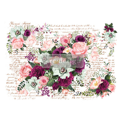 Redesign Decor Transfers "VIOLET HILL" 122 x 84 cm