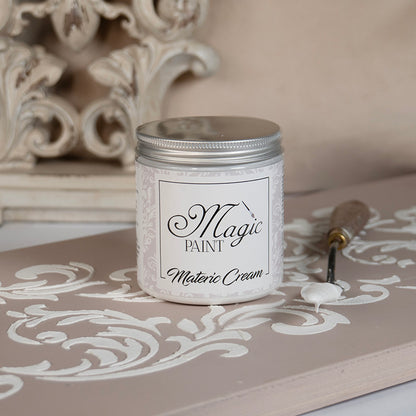 "Materic Cream" crema per stencil vellutata ed impalpabile