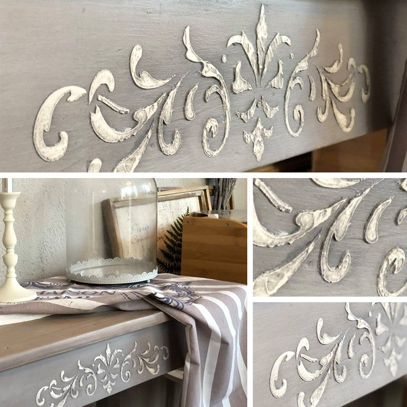 "Materic Cream" crema per stencil vellutata ed impalpabile