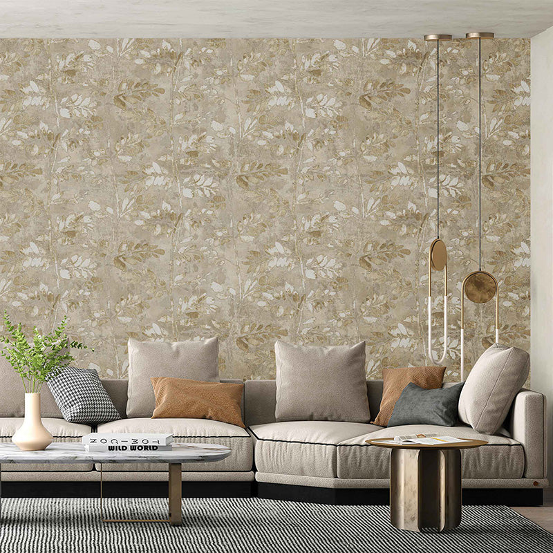 Carta da parati Grande "Betulla Beige" Larghezza 1Metro - a metraggio o rotolo