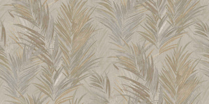 Carta da parati Grande "Foglie sabbia" Larghezza 1Metro - a metraggio o rotolo