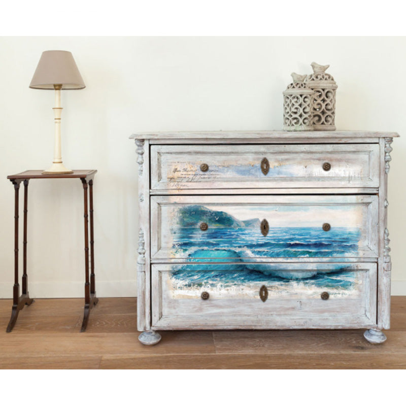 Redesign Decor Transfers "BLUE WAVE" 61 x 89 cm