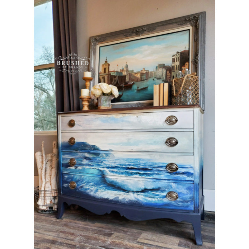 Redesign Decor Transfers "BLUE WAVE" 61 x 89 cm