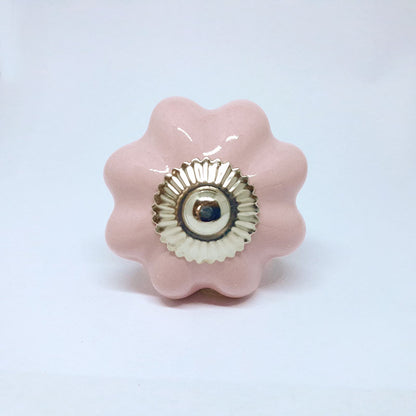 Pomello in ceramica “Pink Flower"