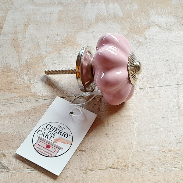 Pomello in ceramica “Pink Flower"