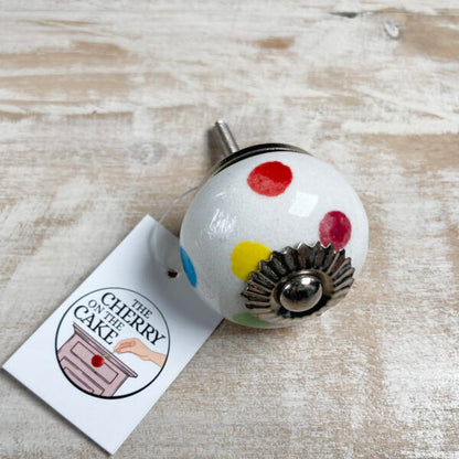 Pomello in ceramica “Love Pois"