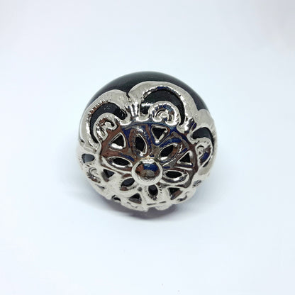 Pomello in ceramica “Metal Blooming"