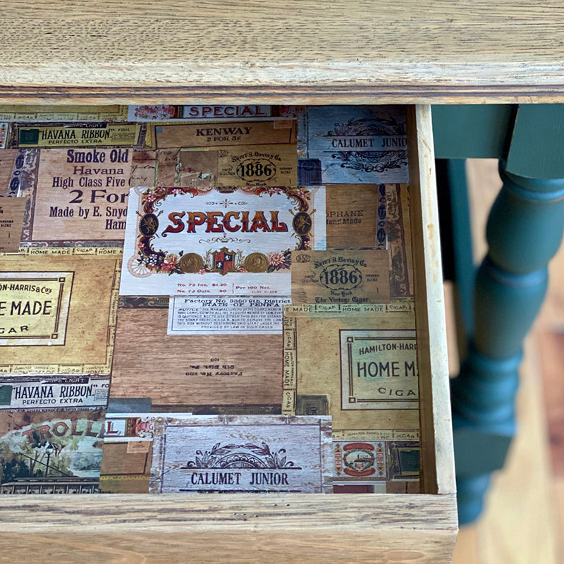 Redesign Decor Transfers “VINTAGE CIGAR BOX” 56 x 81 cm