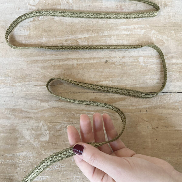 Bordo “Armonie Verde” Passamaneria Italiana – 1 cm