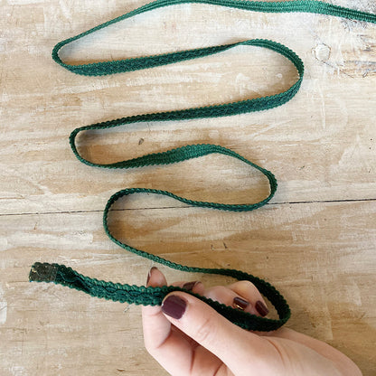 Bordo “Armonie Verde Scuro” Passamaneria Italiana – 1 cm