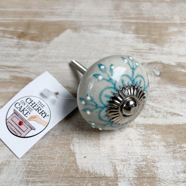 Pomello in ceramica “Winter Flower"