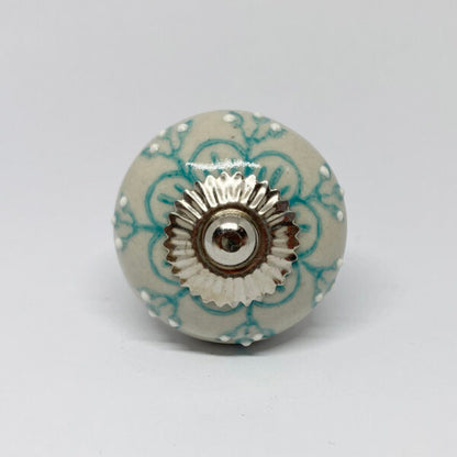 Pomello in ceramica “Winter Flower"