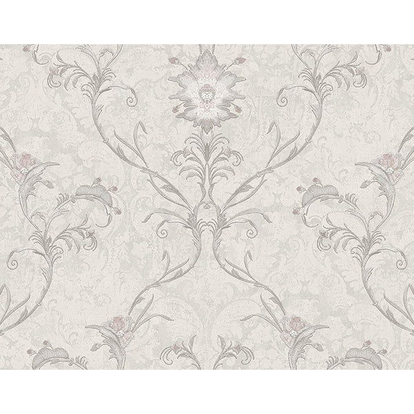 Carta da parati "Liberty Avorio", a metraggio o rotolo