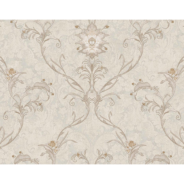 Carta da parati "Liberty Beige", a metraggio o rotolo