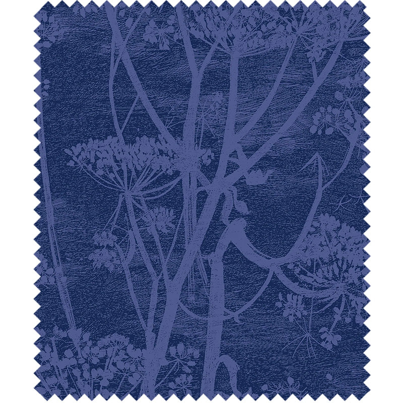TESSUTO "Cow Parsley Hyacinth & Ink" - The Contemporary - Cole & Son