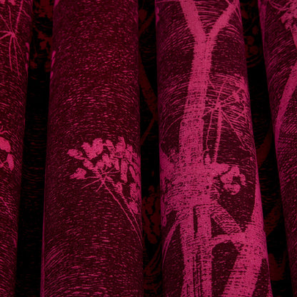 TESSUTO "Cow Parsley Magenta & Plum" - The Contemporary - Cole & Son