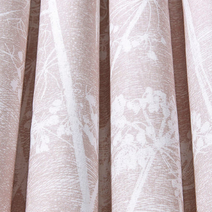 TESSUTO "Cow Parsley Linen White & Ballet Slipper" - The Contemporary - Cole & Son