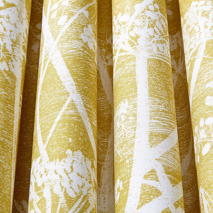 TESSUTO "Cow Parsley Linen White & Chartreuse" - The Contemporary - Cole & Son