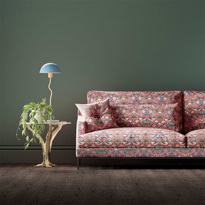 TESSUTO "STRAWBERRY MIAMI STRIP" - Morris & Co. - Sanderson