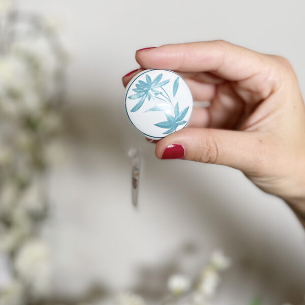 Pomello in ceramica “Vert Foliage”