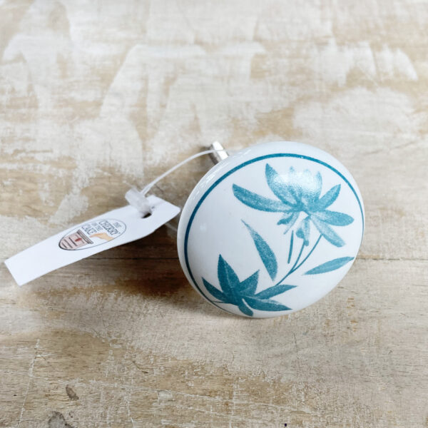 Pomello in ceramica “Vert Foliage”