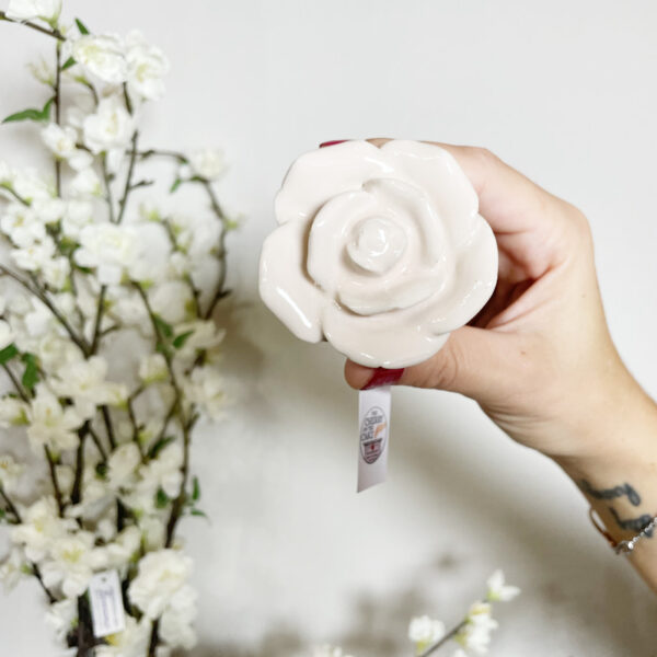 Pomello in ceramica "Blomst Rosa Chiaro"