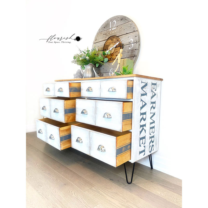 Redesign Decor Transfers " FARMERS MARKET" 31x66 cm