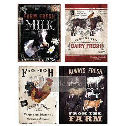 Redesign Decor Transfers "ALWAYS FRESH" 31x38 cm