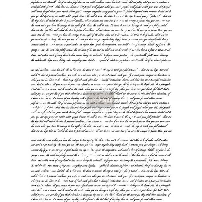 Redesign Decor Transfers "NEVER-ENDING STORY" 56x76 cm