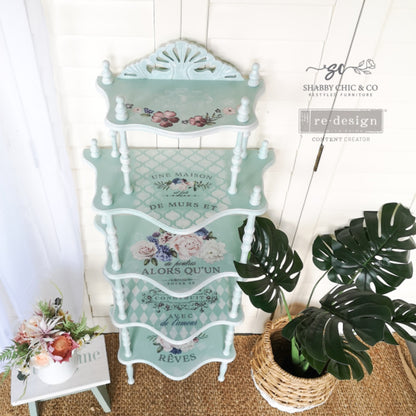 Redesign Decor Transfers "LAVENDER BUSH" 59 x 76 cm