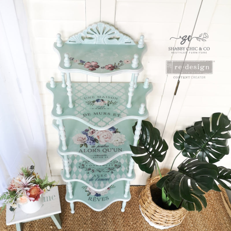 Redesign Decor Transfers "LAVENDER BUSH" 59 x 76 cm