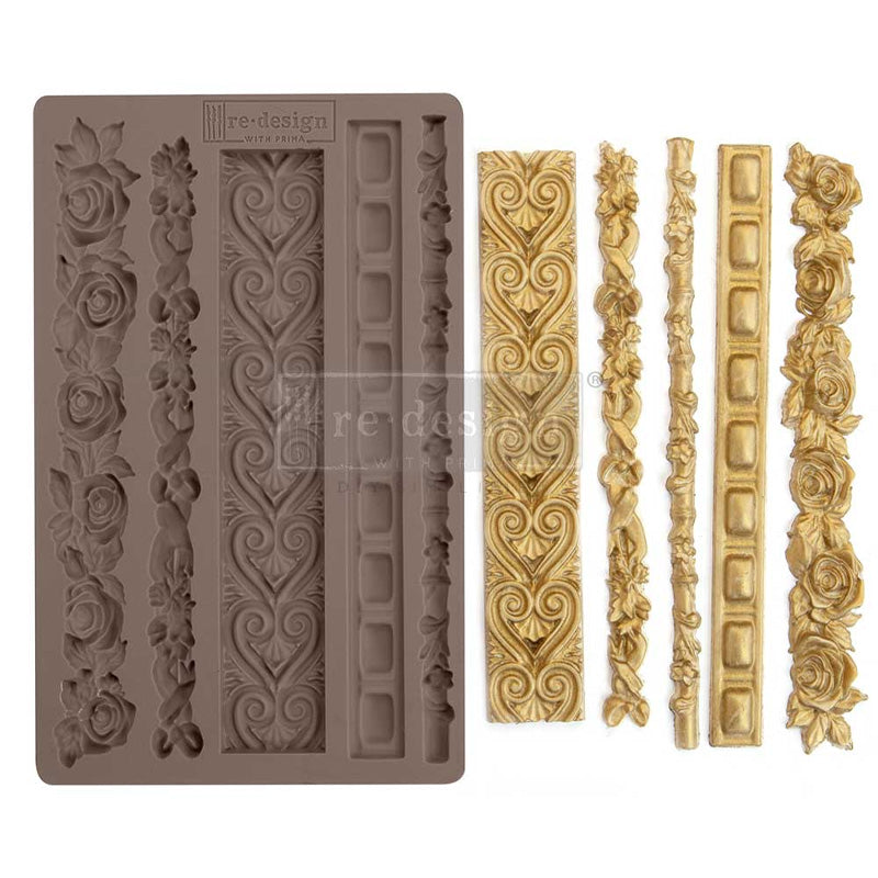 Redesign Decor Moulds "Elegant Borders" 12,7 x 20,3 cm