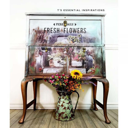 Redesign Decor Transfers "FRESH FLOWERS" 61 x 86 cm