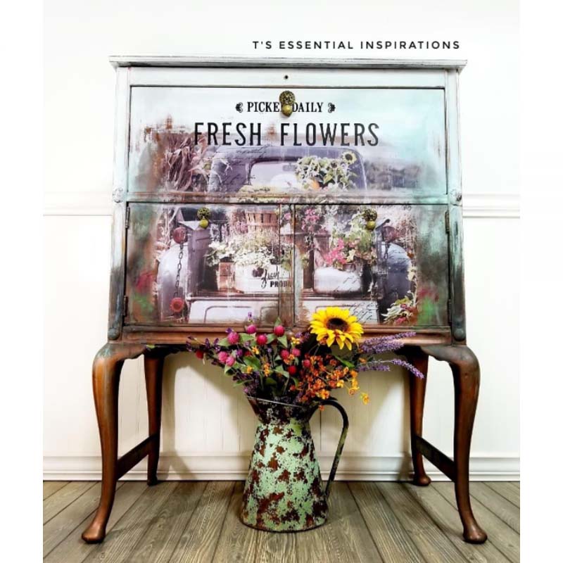 Redesign Decor Transfers "FRESH FLOWERS" 61 x 86 cm