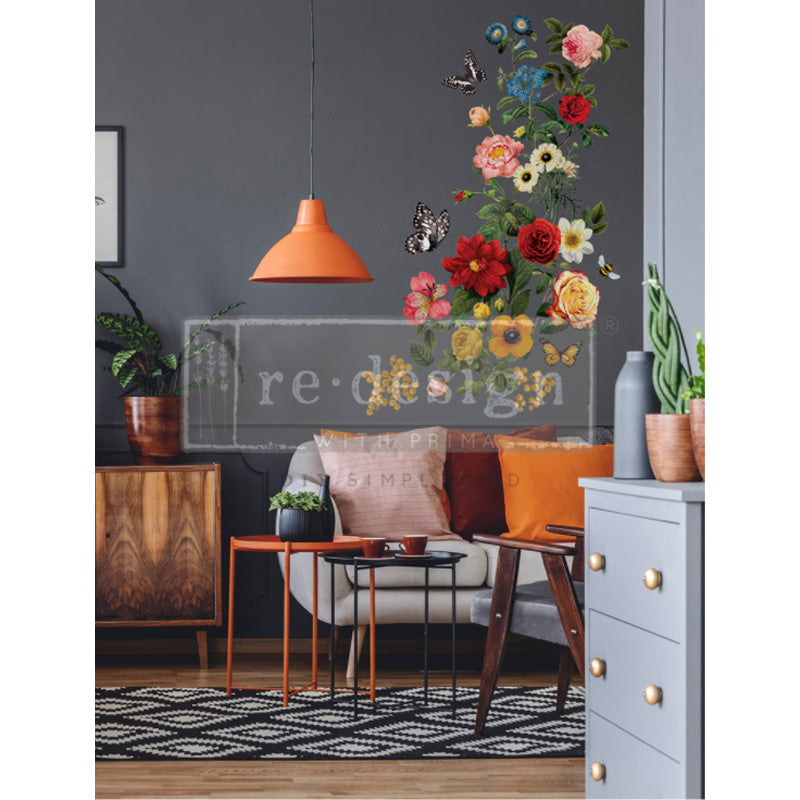 Redesign Decor Transfers "MAJESTIC GARDEN" 40 x 56 cm