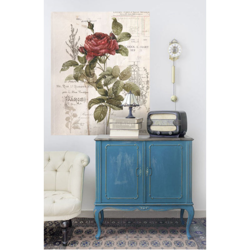 Redesign Decor Transfers "BOTANICAL ROSE" 61 x 76 cm
