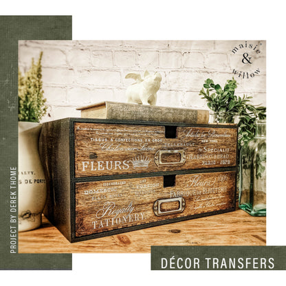 Redesign Decor Transfers “DELIGHTFUL LABELS” 40,6 x 58,5 cm