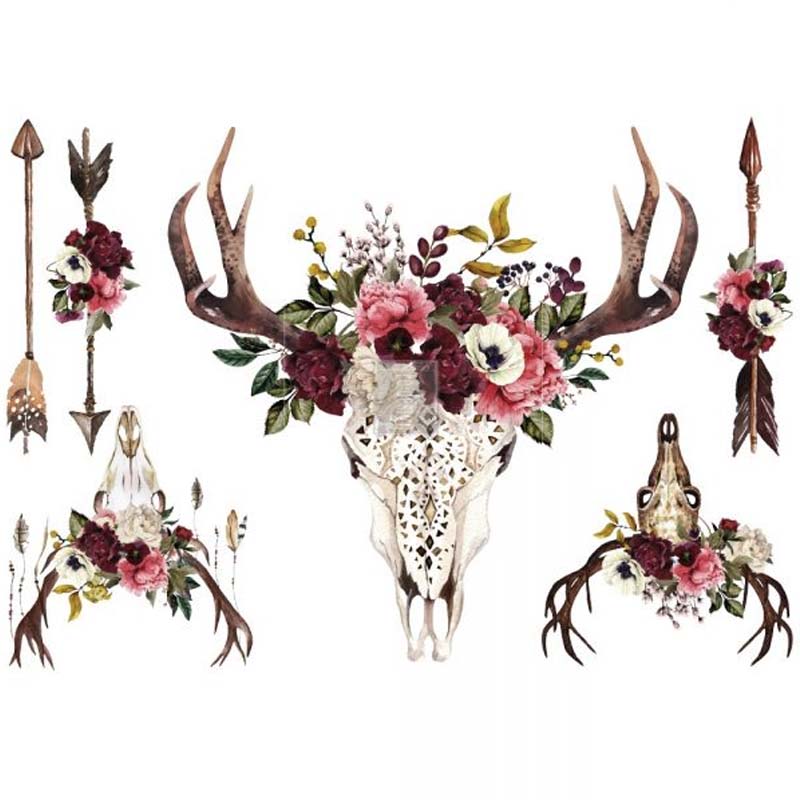 Redesign Decor Transfers “BEAUTIFULLY NATIVES” 61 x 86 cm