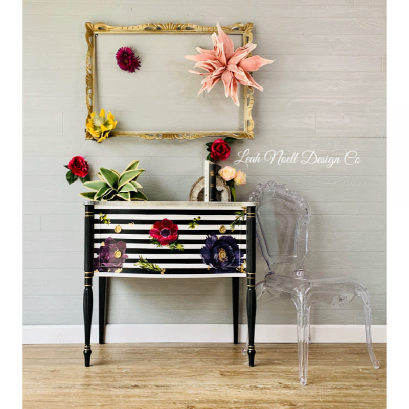 Redesign Decor Transfers "LUSH FLORAL II" 122 x 89 cm