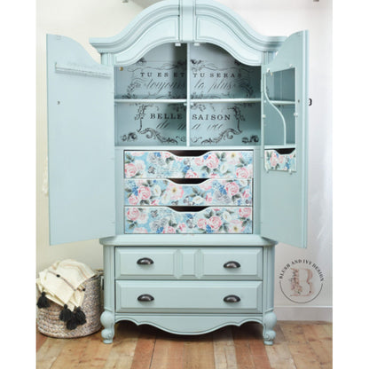 Carta da Découpage "ZOLA" in Tessuto 48x76cm