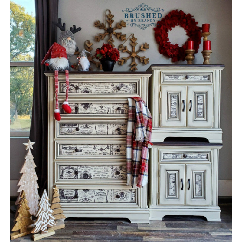 Carta da Découpage "CHLOE" in Tessuto 48x76cm