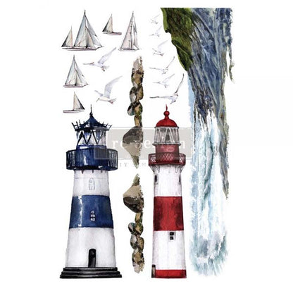 Redesign Decor Transfers "LIGHTHOUSE" 61x89 cm