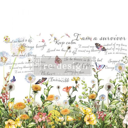 Redesign Decor Transfers “B.C. AWARENESS” 58x84 cm