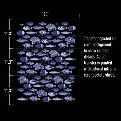 Redesign Decor Transfers “SALTWATER LIFE” 63,5x86 cm