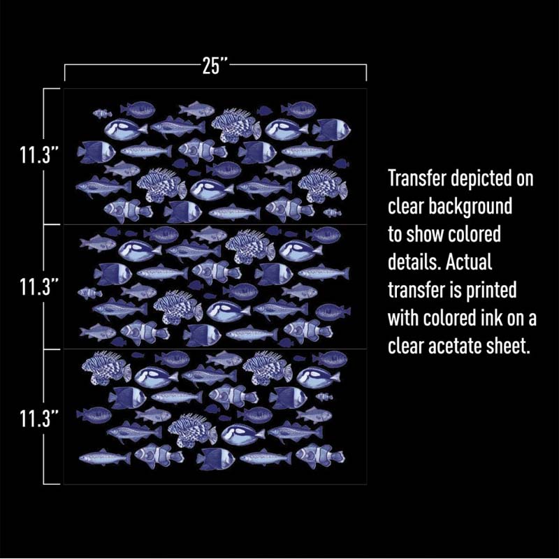 Redesign Decor Transfers “SALTWATER LIFE” 63,5x86 cm